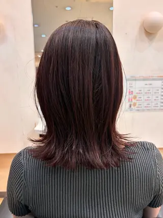 ミディアム 🐥長木 ゆかり🐥のヘアスタイル