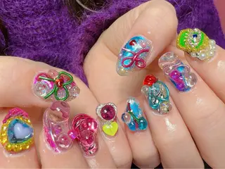 ネイル Nail Atelier IamI所属・アイアムアイ 大村磨衣のネイルデザイン