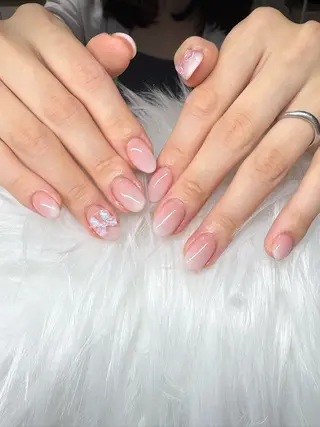 ネイル Kiki/フィルイン オフィス/シンプルのネイルデザイン