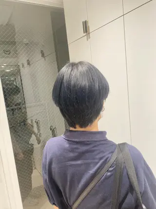 ショート カラー ナチュラル/韓国💎 haruka 💎のヘアスタイル