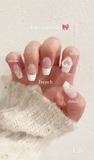 ネイル Lily所属・坪山 美優のネイルデザイン