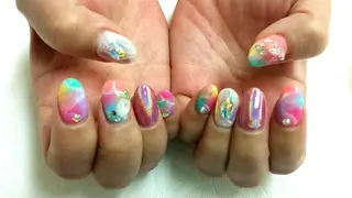 ネイル 河野ちえ (雑誌掲載サロン)のネイルデザイン