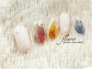 ネイル フルリール 【プライベートサロンのネイルデザイン