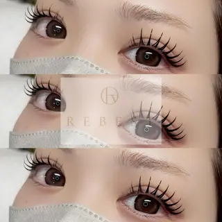 マツエク・マツパ ＲＥＢＥＳＴ ｅｙｅｌａｓｈのマツエク・マツパデザイン