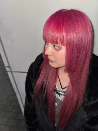 ロング カラー ヘアアレンジ WEST O LAND所属・若尾 貴斗のヘアスタイル