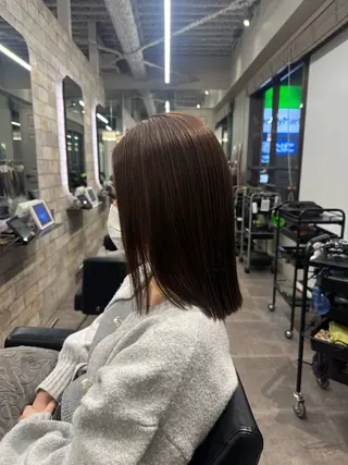 ミディアム 髙橋 翔一のヘアスタイル