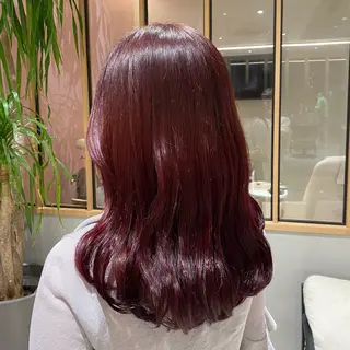 セミロング カラー yukari🌷名駅 ＊大人かわいい艶髪のヘアスタイル