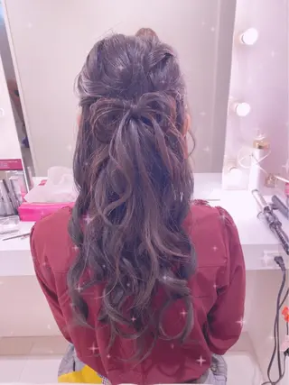 ロング ヘアアレンジ ComfortA🌱 はな💗のヘアスタイル