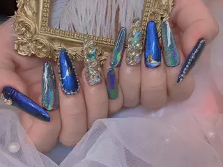 ネイル 長さだし専門店 M2 rikaのネイルデザイン