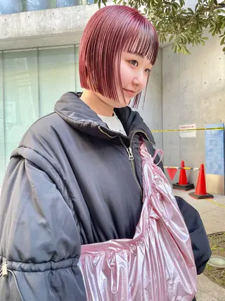 ショート ダブルカラー🫐 /まゆ🎀のヘアスタイル