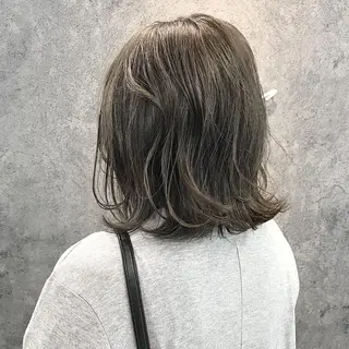 ミディアム 所渉/韓国レイヤー /ウルフカットのヘアスタイル