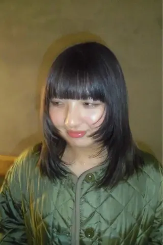 セミロング カラー marino マリノのヘアスタイル