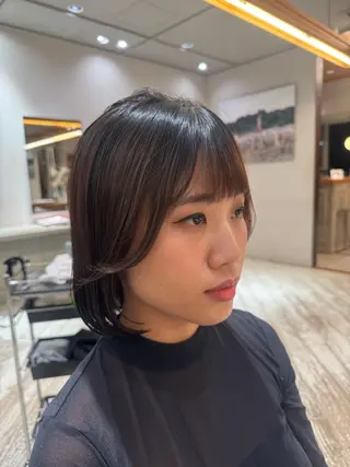 ミディアム パーマ ✨大人ショートヘア ✨ロイのヘアスタイル