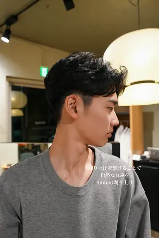メンズ メンズパーマ いしだ りょうのヘアスタイル