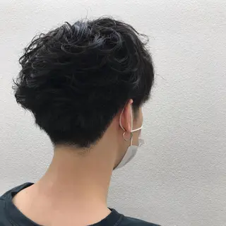ショート メンズ 松本平太郎美容室大宮店所属・もりたみかこ 美容師お休み中のヘアスタイル