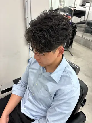 パーマ メンズ 土岐 仁/メンズ専門 パーマ特化美容師🌀のヘアスタイル