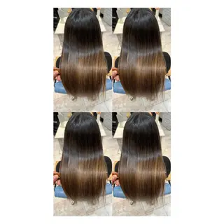 ロング カラー 店長✨レイヤー✖️ 髪質改善✖️韓国ヘアのヘアスタイル