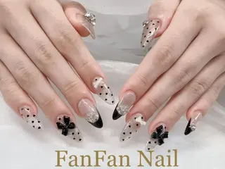 ネイル FanFan 長さ出し専門のネイルデザイン