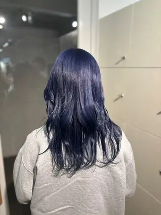 セミロング カラー Rui Ruiのヘアスタイル