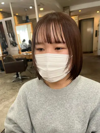 ミディアム ショートスタイル /tomo.のヘアスタイル