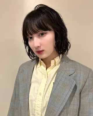 ミディアム パーマ 矢場町/酸性ストレー ト/髪質改善/リオのヘアスタイル