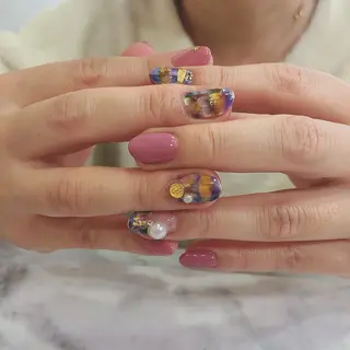 ネイル arm in arm ︎✿Yamamotoのマツエク・マツパデザイン