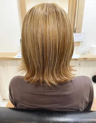 ショート カラー sherry【シェリー】所属・miho 大国町 柔らかハイトーン💛のヘアスタイル