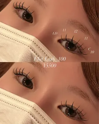 マツエク・マツパ LOCUS   NAIL所属・【LOCUS】 aya.のマツエク・マツパデザイン