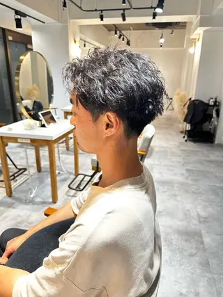 パーマ メンズ hair Dr. VEGA所属・池田 玖留美のヘアスタイル