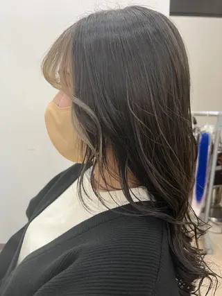 ロング カラー リルウヘアー 天王寺のヘアスタイル