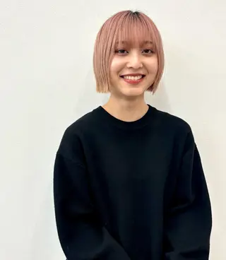 ショート カラー La.LAUREN【ラ.ローレン】所属・透明感カラー/レイ ヤー/hiromuのヘアスタイル