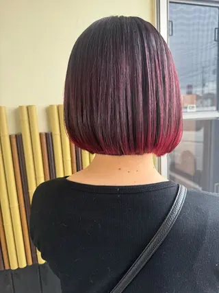 ショート カラー アオトソラ いしざかのヘアスタイル