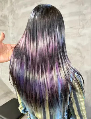 カラー デザインカラー⭐︎★ 🐆hyo🐆のヘアスタイル