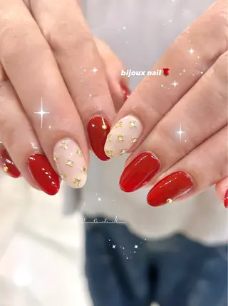 ネイル 🎀チーク/ちゅるん 🫧chisa🎀のネイルデザイン