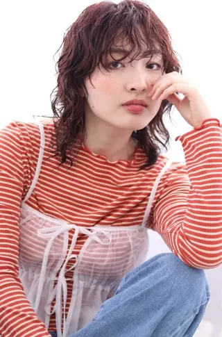 パーマ 🌸水澤衣織 🌸のヘアスタイル