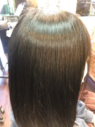 ミディアム カラー 桧山 真のヘアスタイル