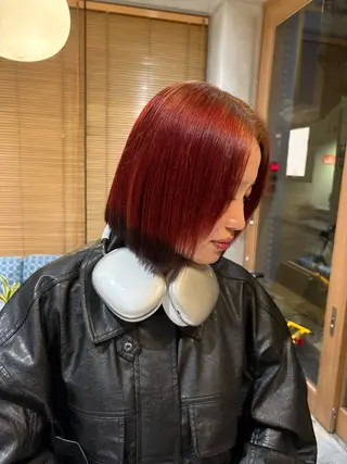 カラー 樋口 花穂のヘアスタイル