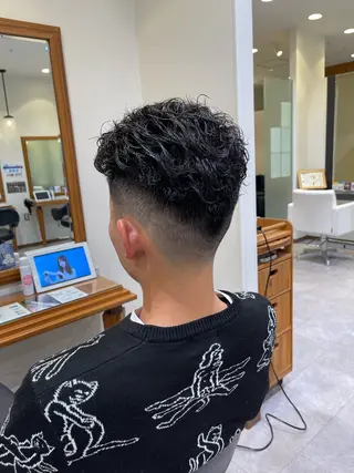 ショート パーマ メンズ ✂︎髪質改善・ Yuitoのヘアスタイル