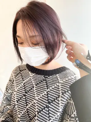 ショート カラー レイヤーカット/ 火ノ見🪡のヘアスタイル