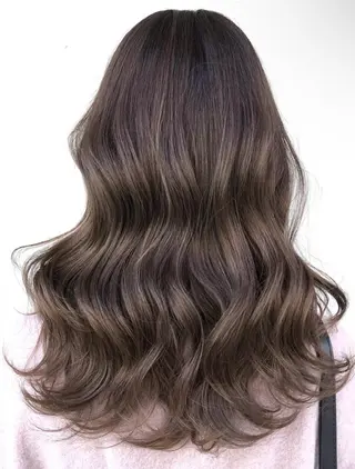 ロング カラー 🌺パーマ&韓国ヘア 🌺あん🌺のヘアスタイル