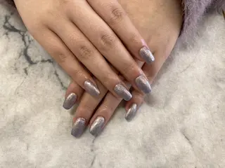 ネイル ネイルリボン 受付スタッフのネイルデザイン