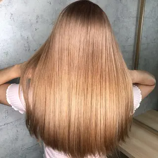 ロング カラー 🦄艶カラー×韓国 NANA💎🐬のヘアスタイル