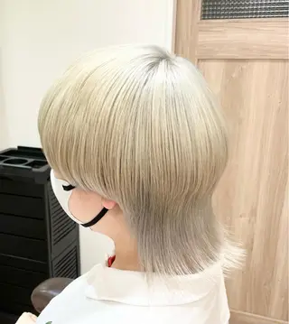 ショート カラー 🌈派手髪ハイトーン 🌈鈴木亮太🌈のヘアスタイル