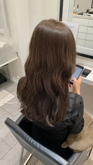 ロング K-two  NAGOYA所属・K-two名古屋 菜月のヘアスタイル