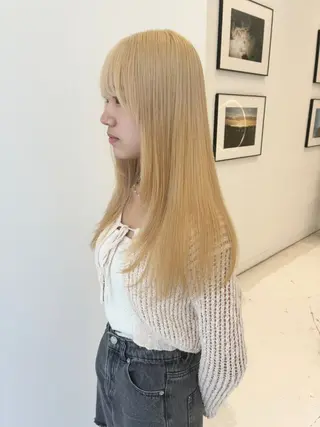ロング Nought所属・cono noughtのヘアスタイル