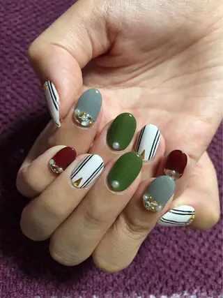ネイル ツメトマツゲ .のネイルデザイン