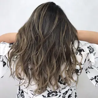 カラー LUSTRE クロサワのヘアスタイル