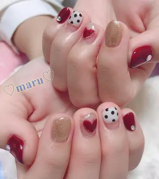 ネイル まるみ ♡のネイルデザイン