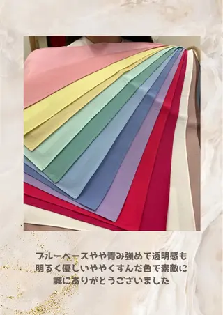 パーソナルカラー診断 自由が丘💐ブルームのその他イメージ