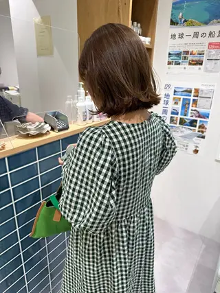 ミディアム カラー Ocean Hair&Life  【オーシャンヘアーアンドライフ】所属・水田 成美のヘアスタイル